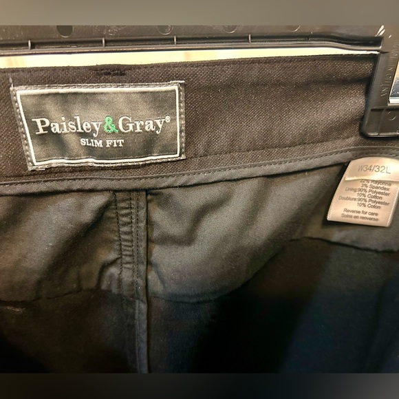 Paisley & Gray Black Dress or casual Pants Sleek Formal Wear - Picture 4 of 4